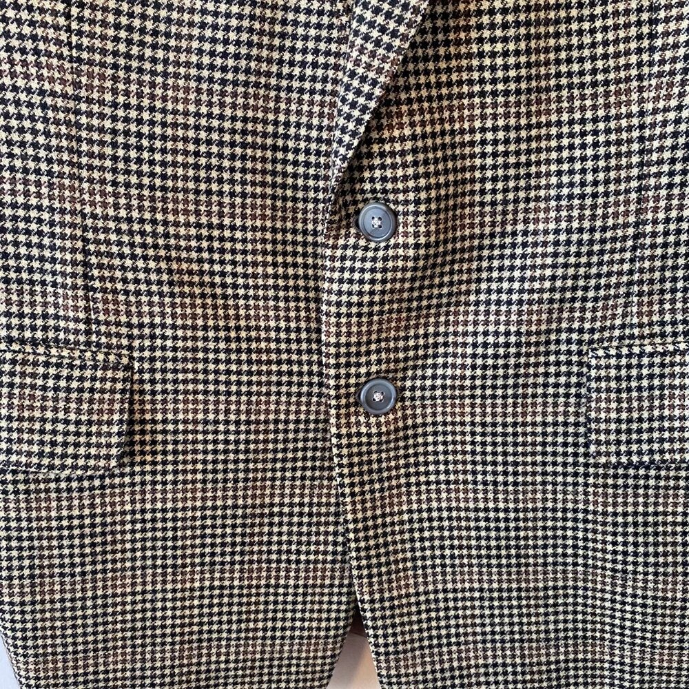 Vintage Ermenegildo Zegna Wool Cashmere Blazer Mens EU 54R Boyds Philadelphia - Picture 2 of 16